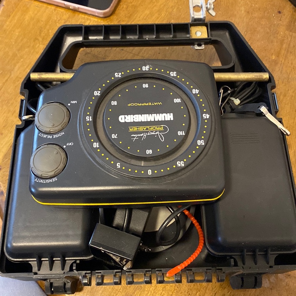 Fish Finder Humminbird Jimmy Houston proflasher portable fish finder